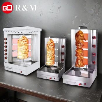 Small Shawarma Equipment Oven Machine Electric Doner Price in Kenya Pakistan China Lebanon Egypt India Coil Cooker Grill for Sale Philippines for Sale Near Me - Guangzhou R&M Machinery Co., Ltd. - China