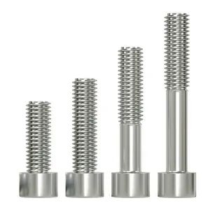DIN 960 Partially Threaded Hex Socket Head Cap Screw Stainless Steel High Tensile Allen Cap Bolt DIN912 Titanium Cylindrical Socket Head Cap Screws - T&Y Hardware Industry Co., Ltd. - China