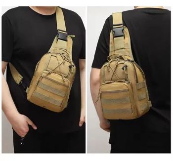 New Men's Chest Casual Canvas Men's Daily Travel Men Single Shoulder Crossbody Messenger Bags - Jinhua Changrun Bag & Case Manufacture Co., Ltd. - China