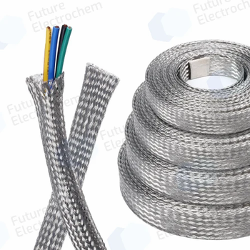 EMI Cable Mesh Wraps Signal Protection Prevents Signal Degradation Primary Function Protect Cables And Organize Wiring System Reliability Impact Enhances Reliability Of Electronic - Future Electrochem - India