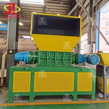 High Output Plastic Metal Scrap Crusher Glass Recycling Machine HDD E Waste Shredder Machine - Zhengzhou Kowloon Machinery Equipment Co., Ltd. - China