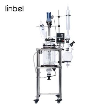 10L Reactor Chemical Equipment Laboratory Pyrex Glass Vessel Reactor Automatic Grade Automatic Glass Material Borosilicate Glass 3.3 (Gg-17) - Shanghai Linbel Instrument Co., Ltd. - China