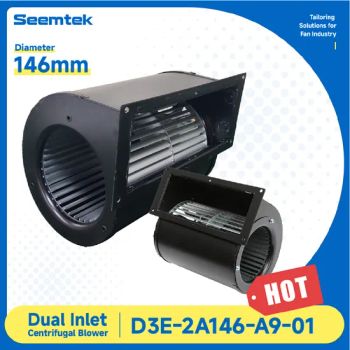Ec 230V 146mm Single Inlet Radial Fan 1300rpm Forward Curved Centrifugal Fans Blowers - Seemtek Fan (Suzhou) Co., Ltd. - China
