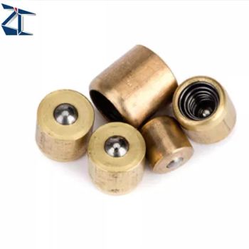 Factory Supply Brass Button Oil Cup Micro Lubricator 20mm Copper Fittings for Gas Press Fitting with 10mm 14mm 16mm Piping Sizes - Dongguan Zhengchen Hardware Co., Ltd. - China
