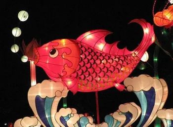 Chinese Outdoor Festival Lanterns with LED Flower Lanterns Show Art - Shandong Fandiluo Arts & Crafts Co., Ltd. - China