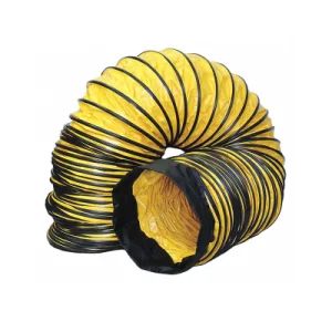 Litong Customized 14inch High Temp Ducting Hose Flexible Waterproof PVC Mesh Coated Tarp Air Duct Hose - Foshan Litong Fanpeng Co., Ltd. - China