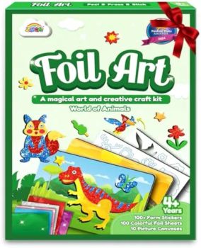 Amzon Foil Art Kit for Kids - Arts Crafts Fun Mess Free Activity - Ningbo Colorswoo Art Supply Co., Ltd. - China