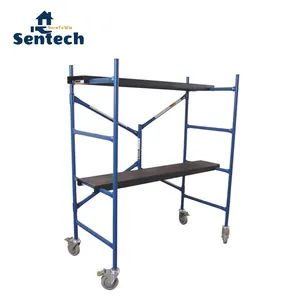 Sthb4910b Heavy Duty Steel Construction Portable Scaffolding with Castors 300lbs - Sentech (Ningbo) Technology & Development Co., Ltd - China