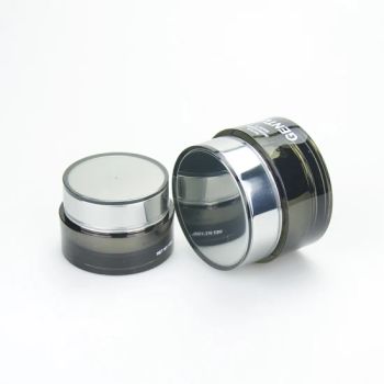 50g Plastic Acrylic Refillable Cream Jar Cosmetic Face Cream Packaging Round Jars - Ningbo Crete Plastic Co., Ltd. - China