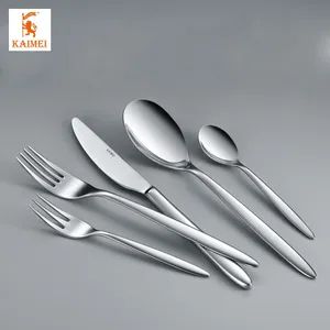 Cutlery Restaurant Silverware Stainless Steel High Quality Dinner Silver Flatware - Kaimei Housewares (Qingdao) Co., Ltd. - China