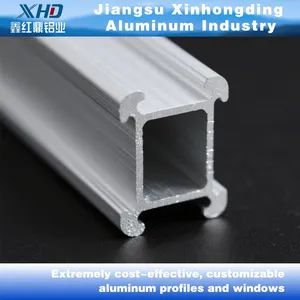 Cost-Effectiveness Curtain Wall Systems Aluminum Profile Connectors Aluminum Product, Customized Aluminum Profile - Jiangsu Xinhongding Environmental Protection Technology Co., Ltd. - China