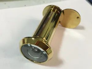 Brass Door Hardware Accessories Door Viewer with 160 Top Size 16mm Material Brass Warranty 1 Year Trademark Bakue Angle 160 Degree - Bakue Commerce Co., Ltd. - China