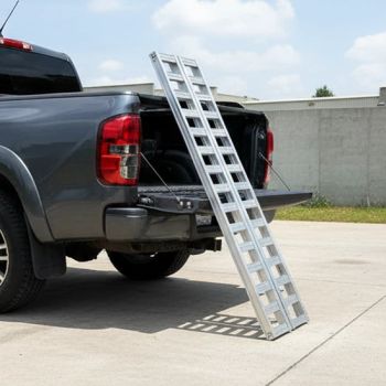 Heavy Duty Aluminum Loading Ramps for Trucks and Cars MOQ 2PCS Origin China Trademark NO Color Silver Load Capacity 5t Certification ISO - Xuzhou Caixin Aluminum Products Co., Ltd. - China