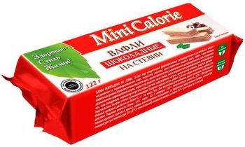 Chocolate waffles with stevia 122 g - DIET PROM LLC - Russian Federation