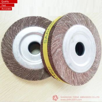 Coated Abrasive Sandpaper Flap Wheel for Grinding (Professional Manufacturer) - Shanghai Fermi Abrasives Co., Ltd. - China