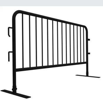 Traffic Metal Crowd Control Barrier with Flat Feet Origin Anping Material Steel HS Code 73089000 Model NO. fence04 Frame Pipe - Hebei Dunqiang Hardware Mesh Co., Ltd. - China