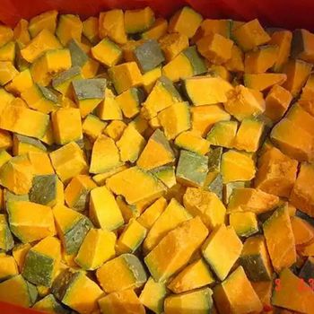 wholesales IQF Frozen vegeables halal plastic bag bulk Frozen pumpkin cut - Tangshan Guangye Foods Group Co., Ltd. - China