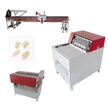Tooth Wooden Stick Making Machine Toothpick Making Machines - Zhengzhou Share Machinery Co., Ltd. - China