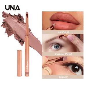 Pencil Waterproof Lip Makeup for Girls Women Multi Colors Lip Liner Moisturizing Long Lasting Lipsticks - Shantou Una Cosmetics Co., Ltd - China