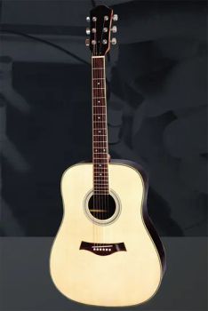 41" Plywood Full Size Acoustic Guitar Best Beginner Acoustic Guitar GM231-41 - Taixing Litian Musical Instruments Co., Ltd - China