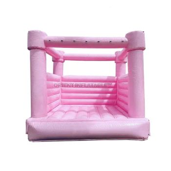 Orient Inflatables Popular Inflatable Pink Party Bounce House Bouncer with Balloons - Yuzhou Orient Recreation Equipment Co., Ltd. - China