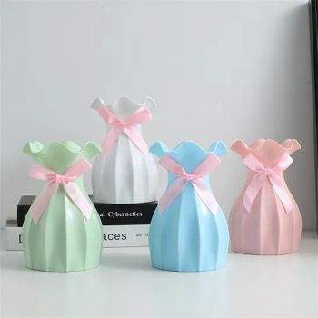 Artificial Plastic Vases Home Decoration Flower Arrangements Simple Plastic Vases Vase - Nan'an Fanghong Import and Export Co., Ltd - China