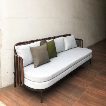Outdoor Waterproof Aluminum Alloy Wicker Furniture Courtyard Garden Sofa Set - Foshan Zhechengju Furniture Co., Ltd - China