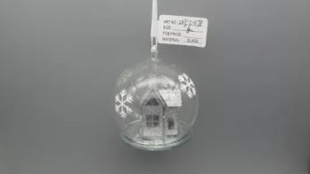 Eaglegifts Winter Wishes Silver and Blue Christmas Ball Ornaments Decor Shatterproof Christmas Tree Ornaments for Xmas - Yangzhou Huiying Glass Crafts Co., Ltd. - China