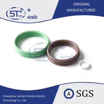 Versatile Acm O Ring Rubber Seal with Request Color Options MOQ 500 Shape O-Ring Trademark ST Mark as Request Color as - Changzhou Santian Vehicle Industry Technology Co., Ltd. - China