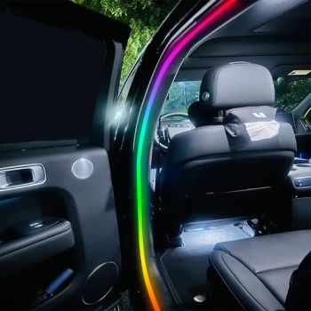 New Ambient LED Symphony RGB Light for SUV Car Door Frame USB Plug Auto Interior Lighting - Guangzhou Hexiangrun Electronic Technology Co., Ltd - China