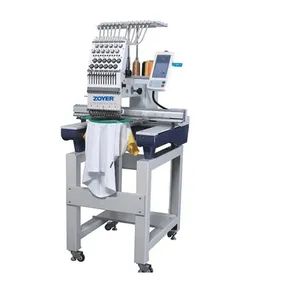 Zy-Em0112 Single Head 12 Needle Mutifunctional Embroidery Machine - Zoyer Sewing Machine Co., Ltd. - China