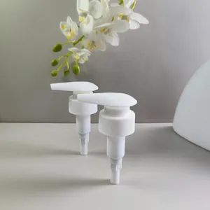 Plastic White 28mm 28/410 Lotion Dispenser Pumps for Custom Hand Washing Lotion Pump Bottle - Guangdong Hongyuan Dispensing Pump Co., Ltd. - China