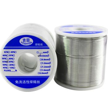 China Factory Solder Wire 0 6mm 500g Sn55 Tin Lead Rosin Core Soldering - DONG GUAN CITY YOSHIDA WELDING MATERIALS CO.,LTD - China