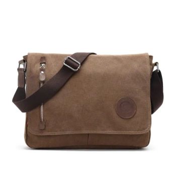 Casual Canvas Shoulder Bag Cross-Body Korean Leisure Briefcase Student College University Messenger Bag - Ningbo Best Travel Industry and Trade Co., Ltd. - China