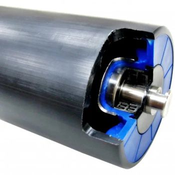 Conveyor Parts Material Handling Equipment Parts HDPE Pipe Idler Roller - Hebei Tianrunxuan Rubber Products Co., Ltd. - China