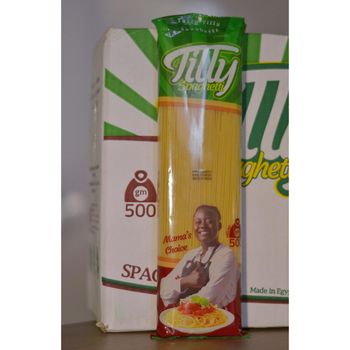 Tilly 500g Egyptian Macaroni & Spaghetti Long Premium Quality Bulk Wholesale Halal & ISO 9001 Certified Packaged in Boxes - trade link - Egypt