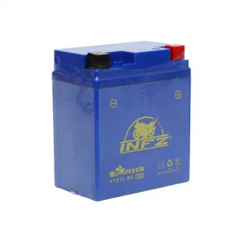 Infz Motorcycle Accessories Factory 12n7-4b Motorcycle Battery Motorcycle Rechargeable Battery for Ytx7l-BS - Guangzhou Wei Xin Import and Export Co., Ltd - China