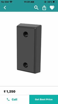 Rubber Dock Bumper Material Rubber Function Prevent Transport Vehicle From Contacting And Damaging The Exterior Of The Building, Dock Leveler Or Vehicle - S2M Enterprises - India