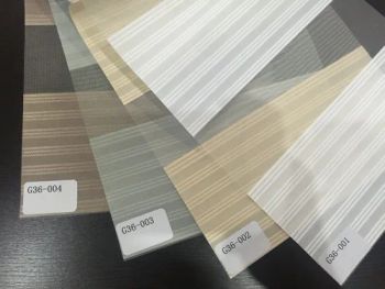 Zebra Blinds Rainbow Roller Blind Fabrics Window Shades Curtain Sunshade - SHAOXING INNO-WORKS TEXTILE CO., LTD. - China