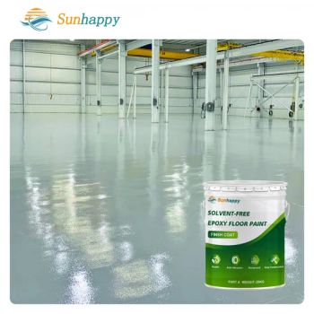 Wholesale Epoxy Floor Paint Concrete Hardener Odorless Solvent-Free Floor Epoxy Coating Liquid Epoxy Floor Coating - Tianjin Sunhappy New Materials Co., Ltd. - China