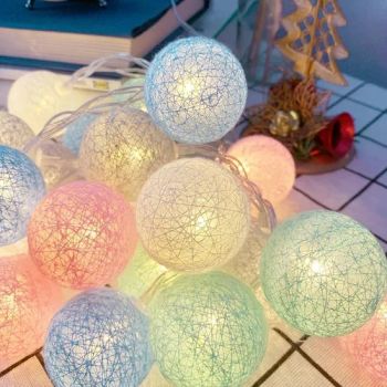 Newish New Other Holiday Lighting Valentine Cotton Ball String Lights - Huizhou Homelighting Technology Co., Ltd. - China