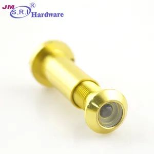 Mini Brass 160 Degree Magnifier Door Eye Door Viewer Lens Display φ16mm Material Brass Warranty 1 Year HS Code 73269010 Model NO. DV-017 - S.R.I Hardware Company Limited - China