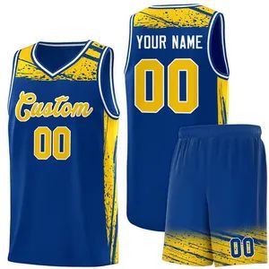 Moisture Wicking Custom Retro Basketball Jersey Sublimated Youth Basketball Wear Jersey - Nc Isa Industry and Trade Company - China