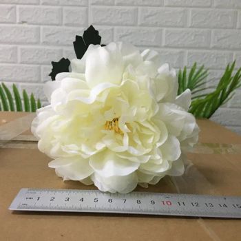 Wedding Home Decorative Flowers 30cm White Artificial Peony Flower - Guangzhou Junpeng Artificial Craft Company Limited - China