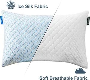 Premium Breathable Shredded Memory Foam Pillows Fluffy Bed Pillows with Zipper - Hangzhou Yiying Trade Co., Ltd. - China