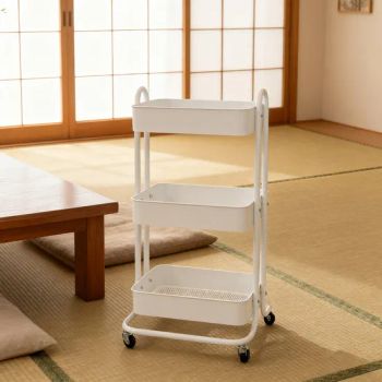 New Style Kitchen Movable Kitchen Cart Metal Storage Trolley Kitchen Furniture Carts - Hebei Booming Furnishings Co., Ltd - China
