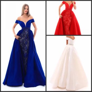 off Shoulder Cocktail Party Gown Vestidos Prom Evening Dresses T50309 - Suzhou Leader Apparel Co., Ltd. - China