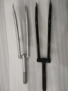 Bicycle Accessories Front Fork Bicycle Fork Custom MOQ 300PCS Origin Hebei Material Steel HS Code 87149900 Thickness 1.2-1.5mm - Guangzong Shuanglong Bicycle Industry Co., Ltd. - China