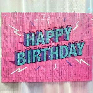 DIY All Hallows' Day Backdrop Panels Pet Background Sequin Shimmer Panel Custom Sequins Panels for Birthday Party Wall Decorations Shimmer Wall Backdrop - Wonderful Packaging Materials Co., Ltd - China
