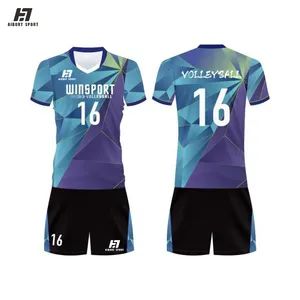 Aibort Customization Beach Volleyball Wear Men&Women's Jersey Set Sublimate Custom Designs Volleyball Team Uniforms Set - Xiamen Aibort Clothing Co., Ltd. - China